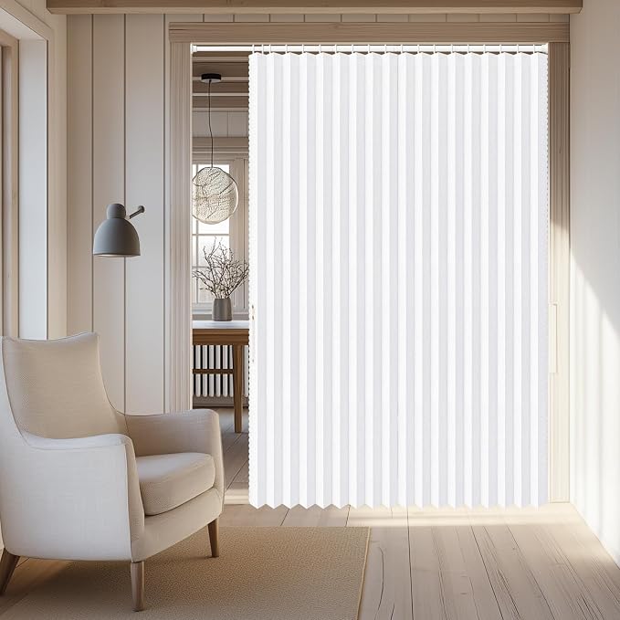 AJAZZ Blackout Accordion Doorway Curtain Set - Image 7