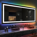 LOAAO 84"X40" LED Bathroom Mirror - Image 3