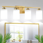 4-Light Bathroom Light Fixtures, Classic Wall Light Fixture by WelcometoVerRon
