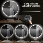 LED Bathroom Mirror 42 Inch Round Bathroom Mirror - Image 7