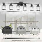 Crystal Bathroom Light Fixtures, Bathroom Lighting Fixtures Over Mirror - Image 8