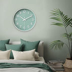 HZDHCLH Wall Clocks Battery Operated, Wall Clock Green, 12 inch Wall Clock - Image 9