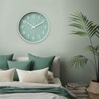 HZDHCLH Wall Clocks Battery Operated, Wall Clock Green, 8 inch Wall Clock - Image 9