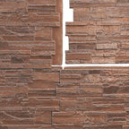 EverStone Cascade Faux Stone Panel, 48 5/8"W x 24 3/4"H x 1 1/4"D, York Town - Image 9