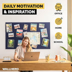 WALLHERO Large Cork Board Alternative | 15 Pack | Sizing Up to 59”x36” - Image 5