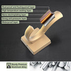 TOFIIGREM Gold Hooks for Wall Double Hooks, Heavy Duty Thick Bathroom Coat - Image 5