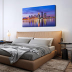 Louisville City Wall Art Sunset Kentucky Decor Colorful Waterfront Park Canvas - Image 2