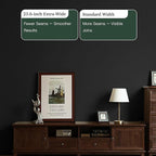 Dimoon 394''x23.6'' Peel and Stick Wallpaper Black Contact Paper - Image 3