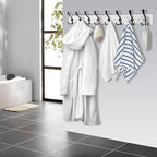 Kuhome 32.2'' Large Coat Rack Wall Mount Coat Hooks - Image 5