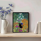 Hamduker Canvas Wall Art Cat Decor - Image 3
