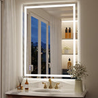 36"x30" Smart LED Bathroom Mirror by Unknown