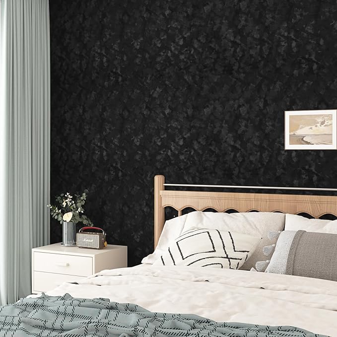 Wallercity Black Flocking Fabric Contact Paper - Image 6