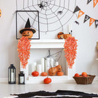 BLEUM CADE Fake Hanging Plants, Faux Orange Vines Hanging Plant - Image 4