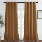 NICETOWN Bedroom Curtain Room Darkening Drapery 102 inches Length by NICETOWN