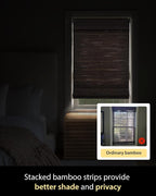 UNISHADES Cordless Bamboo Roman Shades - Image 5