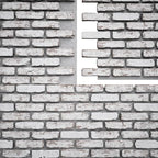 EverStone Aged Brick Faux Brick Panel, 46 7/8"W x 27"H x 1 1/4"D, Rustic White - Image 9