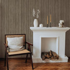 Tempaper Metallic Bronze Faux Grasscloth Removable Peel and Stick Wallpaper - Image 4