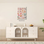 Pink Seashell Posters Coastal Cowgirl Canvas Wall Art Trendy Beach Starfish - Image 6