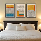 Framed Colorful Abstract Wall Art - Image 4