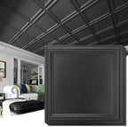 Art3d 24-Pack Drop Relief Ceiling Tiles by Art3d