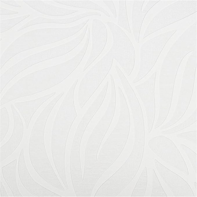 Graham and Brown 18390 Eden Wallpaper White, 20.5 x 396 inches by GrahamandBrown