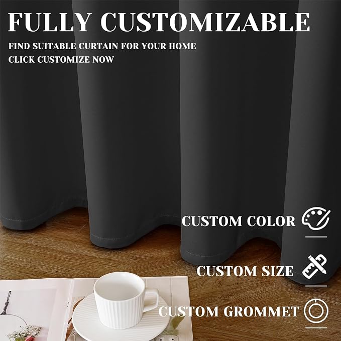 ChrisDowa Custom Blackout Door Curtain - Image 2