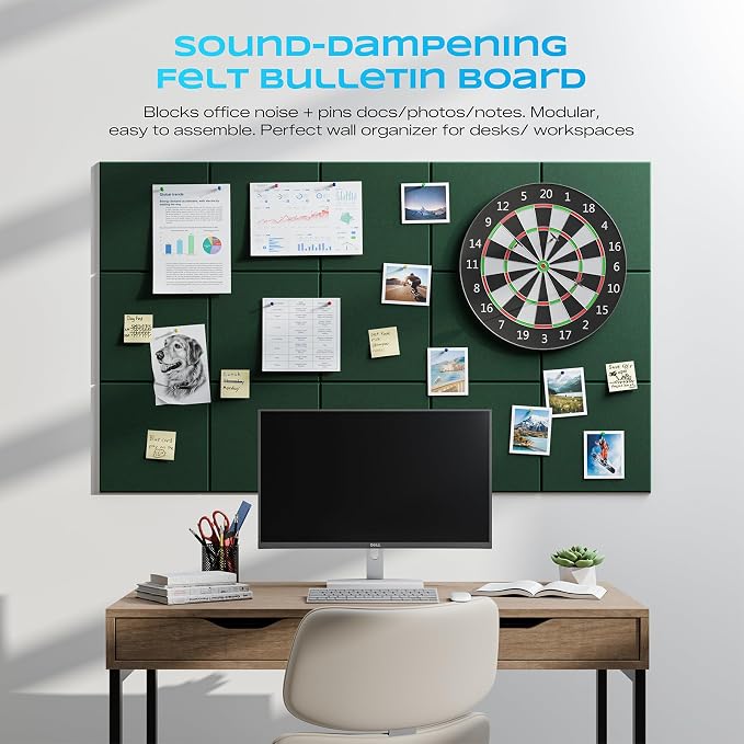 22 Pack Self-Adhesive Acoustic Panels, Soundproof Wall Panels - Image 4