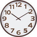 Modern Wood Farmhouse Wall Clock 16 Inch Large Vintage Wall Clocks Battery by HorizentWallClock