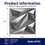 Art3dwallpanels 33 Pack 3D Wall Panel Diamond - Image 6