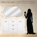 Dorlicecass Irregular Wall Mirror - Image 4
