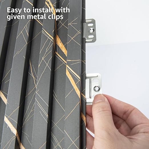 Art3d 8-Pack WPC Slat Panel for Interior Decor, Decorative Fluted Accent Wall - Image 9