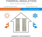 RYB HOME Blackout Curtains for Bedroom, Window Shades Thermal Insulating - Image 4
