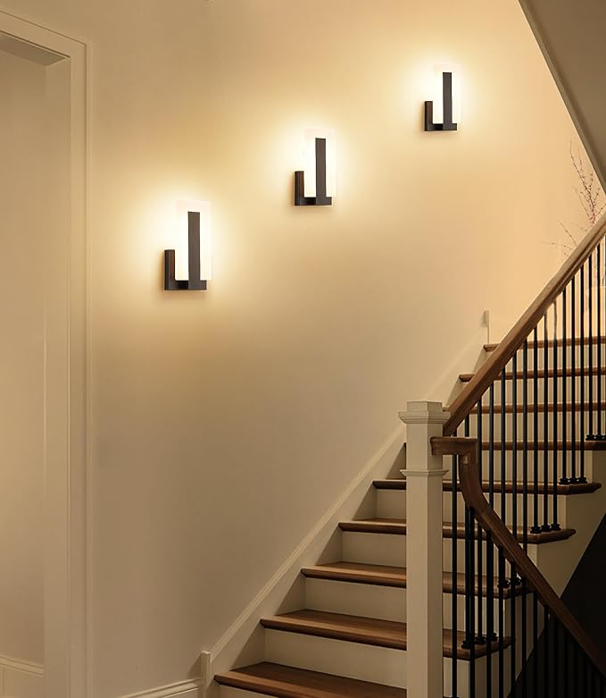 Joosenhouse Modern LED Wall Sconce Dimmable Wall Mounted Lamp Set of 2 - Image 5