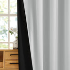 RYB HOME 100% Blackout Room Divider Curtains - Image 7