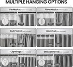 Floor to Ceiling Curtains for Wall Ceiling Mount Track - Image 2