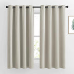 NICETOWN Natural Blackout Living Room Curtain by NICETOWN