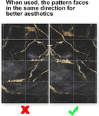 Chejiaye 22pcs Marble Peel and Stick Backsplash Waterproof Washroom Wall Panels - Image 8