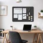Lightomorrow Bulletin Board, 24x18 inches Decorative Felt Pin Board, Cork Board - Image 2