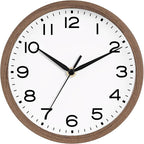 AKCISOT Wall Clock, Modern Small Wall Clocks Battery Operated 8 Inch, Silent by Akcisot