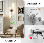 KARTOOSH Battery Operated Wall Sconces Set of Two - Image 2