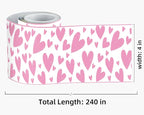 FLFK Pink Heart Wallpaper Border - Image 2