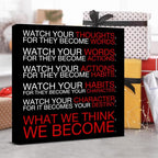 Watch Your Thoughts Motivational Classroom Posters, Inspirational Wall Decor - Image 7