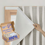 Peel & Stick 100% Blackout Panel by Sovtfides