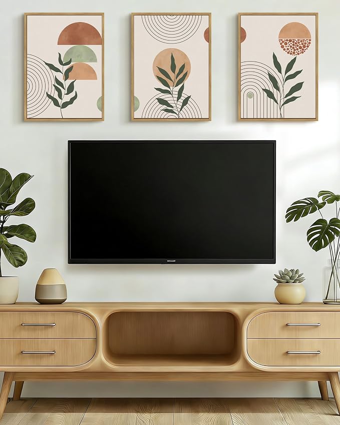 PHOPAGO Boho Wall Art Sage Plant Botanical Bohemain Framed Wall Printing - Image 6