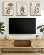 PHOPAGO Boho Wall Art Sage Plant Botanical Bohemain Framed Wall Printing - Image 6