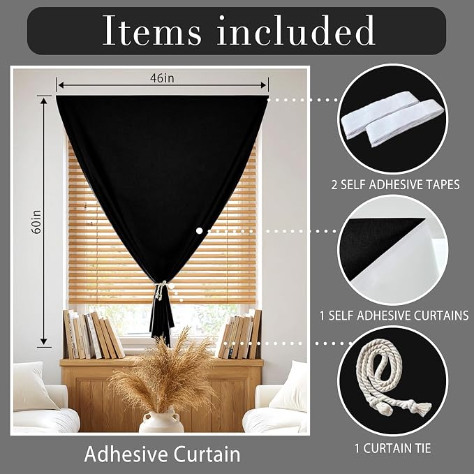 Magic Tape Window Curtain - Image 6