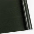 Wood Contact Paper Dark Green Peel and Stick Wallpaper, Thicken No Tear Vinyl by Abyssaly