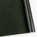 Wood Contact Paper Dark Green Peel and Stick Wallpaper, Thicken No Tear Vinyl by Abyssaly