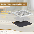 Set of 4 Boho Wall Mirrors - Image 5