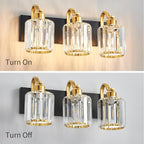 Modern Crystal Bathroom Vanity Lights, Crystal Wall Lighting - Image 4